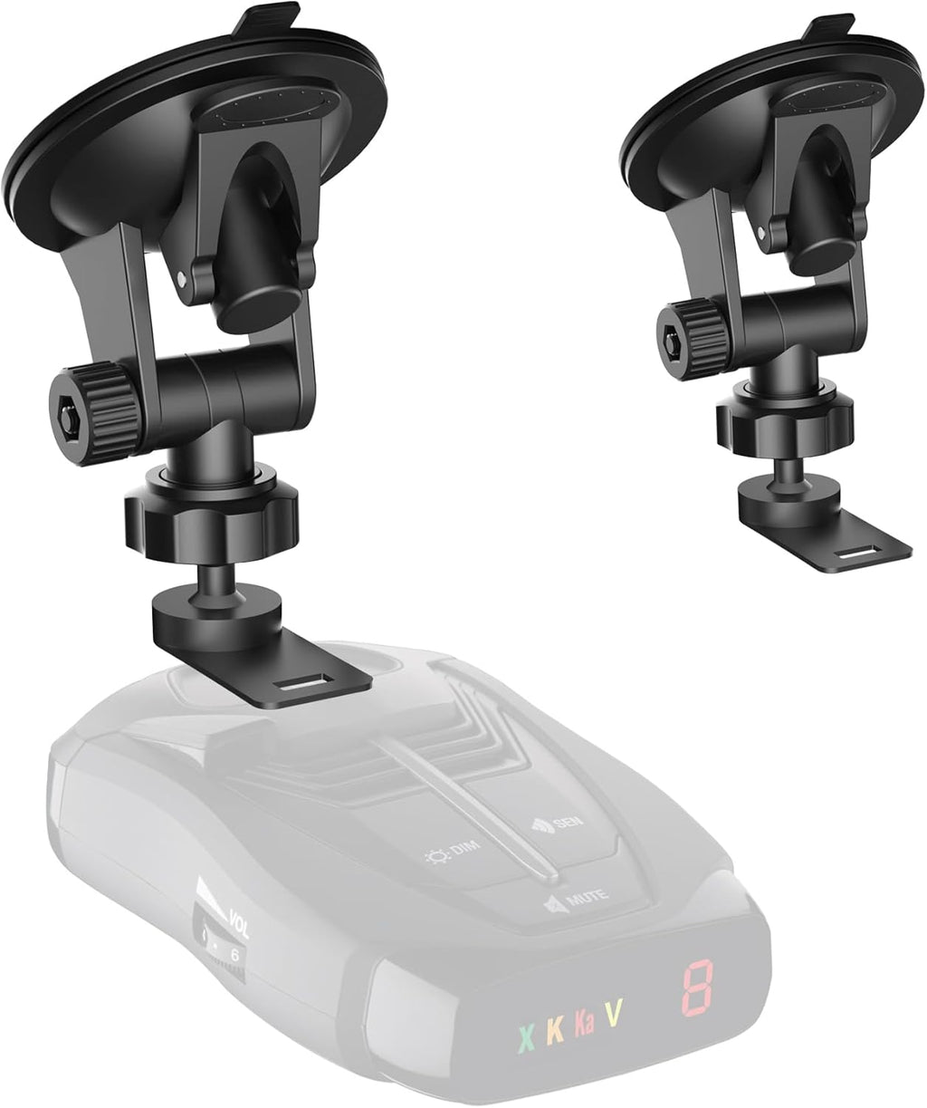 Super Radar Detector Mount,Super Car Windshield,Dashboard Suction Cup Bracket,Suitable for Cobra Radar Detector iRadar ESD SPX RAD 480i 380 450 7800BT(for Cobra Radar)