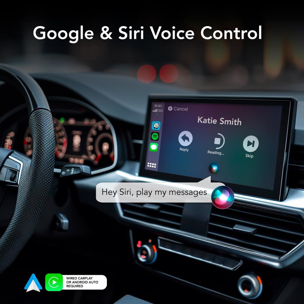 2026 Wireless CarPlay Adapter 8PRO by AUTOSKY – Convert Wired to Wireless, Plug & Play, Fast & Stable Connection, Apple & Android Auto Compatible, Compact Design