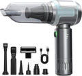 Car Vacuum Cleaner,16000PA High Power Mini Vacuum Cleaner, 7-in-1 Rechargeable Handheld Vacuum, Portable Cordless Compressed Air Duster & Air Blower for Cars, Home, Office, Pet