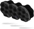 Adam's Polishes Pro Tire Hex Grip Applicator (3 Pack) - Tire Shine Car Detailing Foam Sponge Tool|Car Cleaning Supplies After Car Wash Tire Cleaner | for Vinyl Rubber & Trim Accessories-Wheel Cleaner