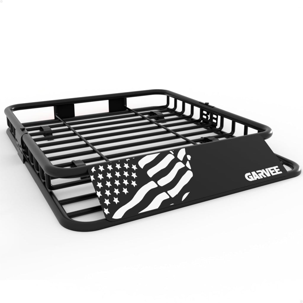 46" x 36" Universal Roof Rack Carrier Basket, 200 Lbs Capacity Car Cargo Rack with Extension Luggage Holder Basket Heavy Duty for SUVs, Trucks, Vehicles