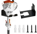 2 Pack Weed Eater Hanger，Weedeater Rack Garage Organizer Trimmer Rack, Garden Power Tool Hanger Weed Whackers Holder Wall Mounted for Grass Trimmer, Hedge Trimmer, Garage Trimmer, Garden Tools