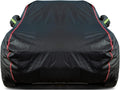 Breathable New Material, Waterproof Car Cover, Locks and Zipper Doors, Sunscreen Waterproof UV Prevention Snowproof Wind and Windproof,Suitable for Indoor Outdoor,for Sedan (178" to 189") B2