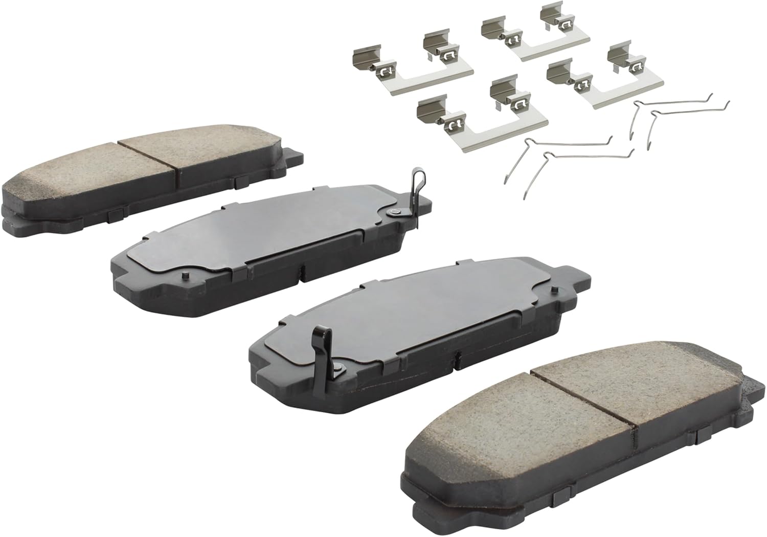 Premium Ceramic Front Brake Pads (1001-1286C) Compatible with INFINITI QX56 2005-2010, Nissan Armada 2006-2011, Nissan TITAN 2007-2010