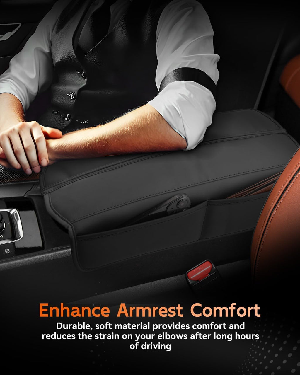 CDEFG for Mazda CX-50 2023-2025 Center Console Cover Armrest Box Cover for CX50 CX 50 2023 2024 2025 Accessories Console Arm Rest Protector