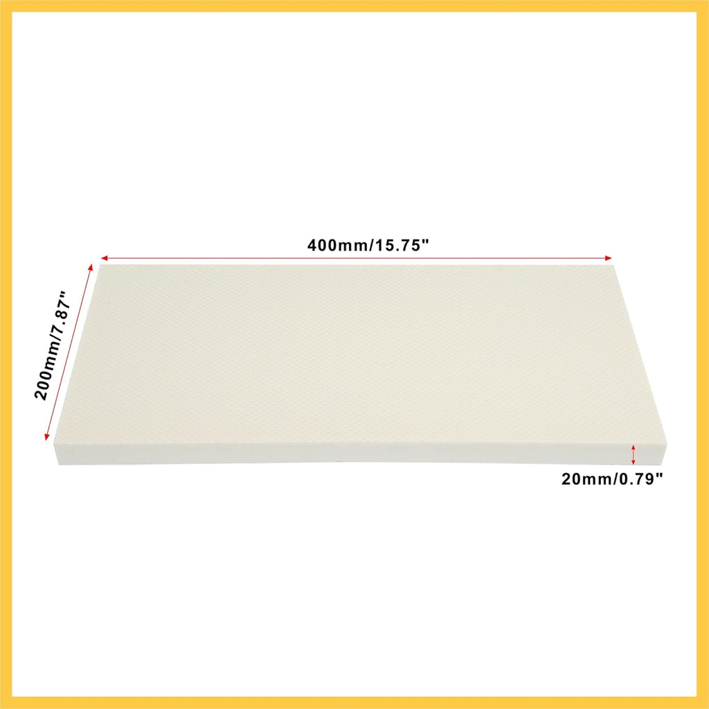 400x200x20mm 4pcs Car Garage Wall Guard Door Bumper Protector Anti Collision Water Resistance White Auto Replacement Parts