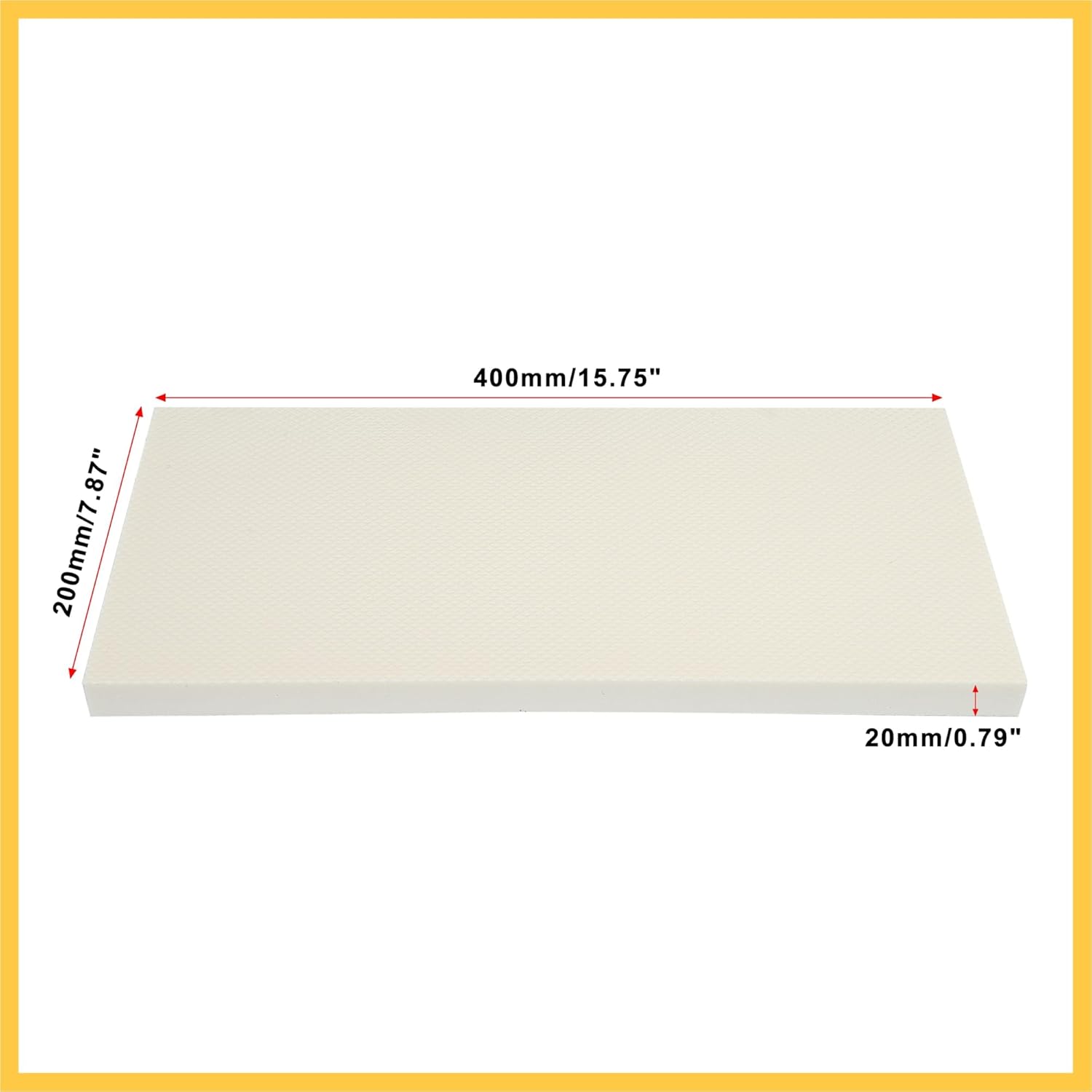 400x200x20mm 4pcs Car Garage Wall Guard Door Bumper Protector Anti Collision Water Resistance White Auto Replacement Parts