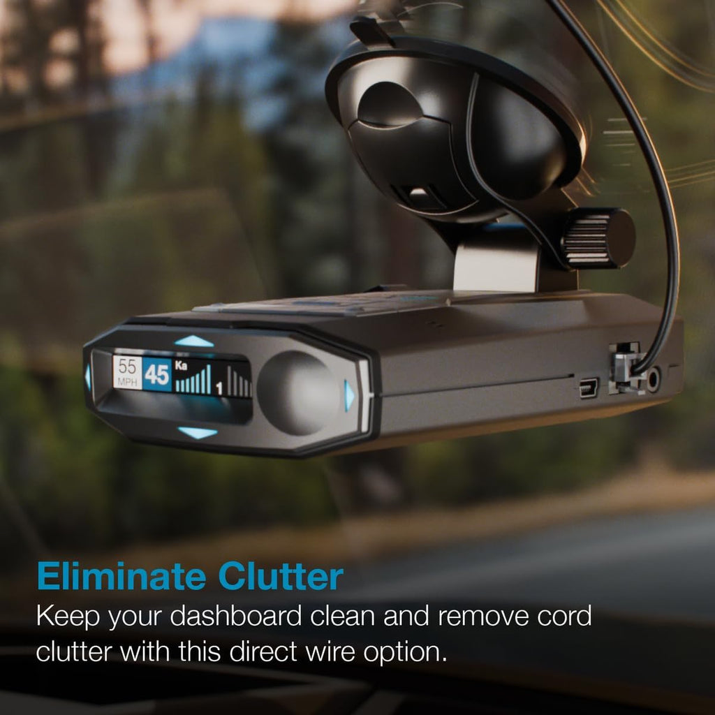 Escort Cobra Official Radar Detector SmartCord Directwire with Blue Light for MAX 360, MAX 360c, IX, IXc, 9500 IX, MAX II, MAX 3, MAX 4, MAX 360c MKII, MAX 360 MKII, MAXcam 360c & Additional Models