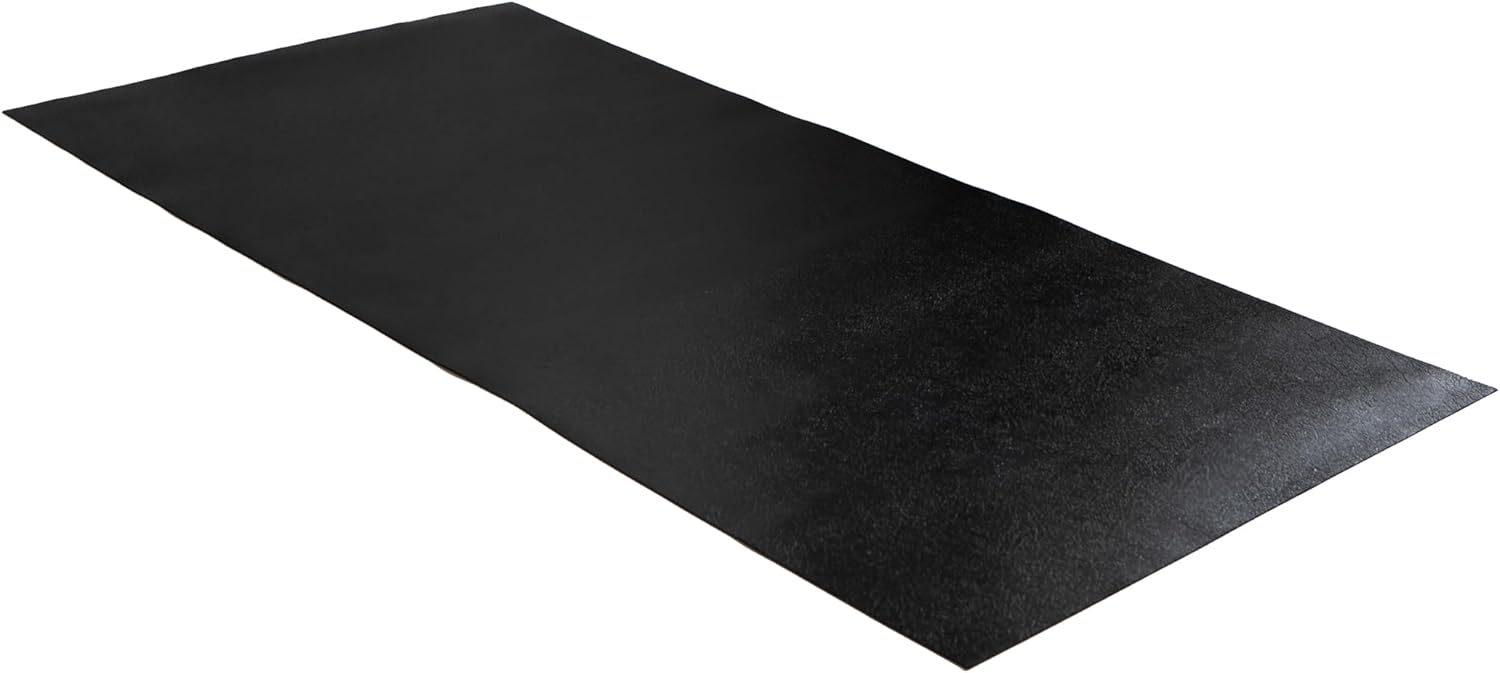 RESILIA Work Bench Mat - 23.5" X 71.5", Scratch-Resistant PVC Mats - Protect Your Workbench, Table, or Tool Station from Painting, Woodworking, Crafting, Building, & More, Black, Made in The USA