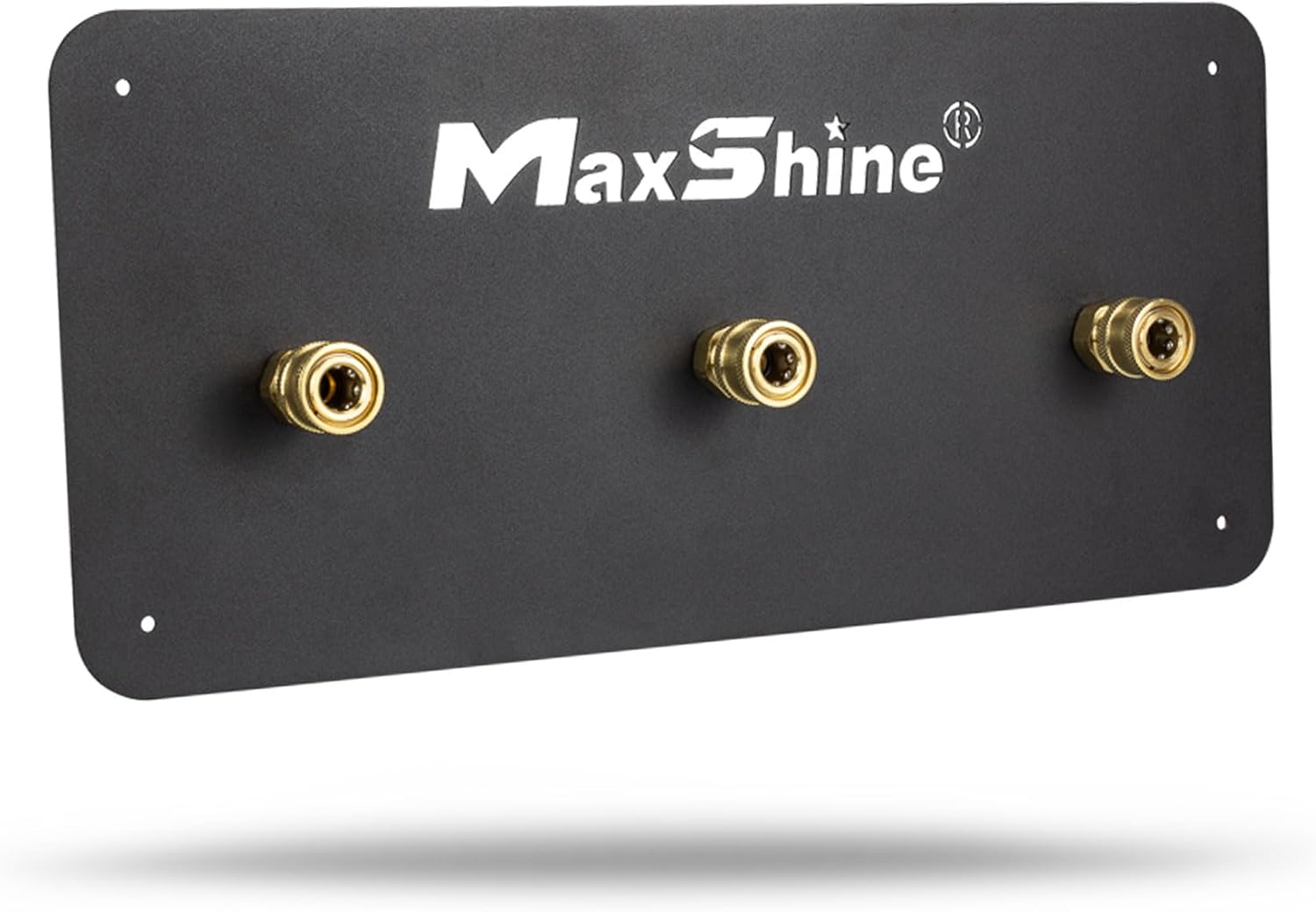 Maxshine 1/4" Universal Quick Connect Foam Cannon Holder – Wall-Mounted Organizer for Garage & Mobile Detailing – Holds Multiple Foam Cannons – Durable & Compatible Design