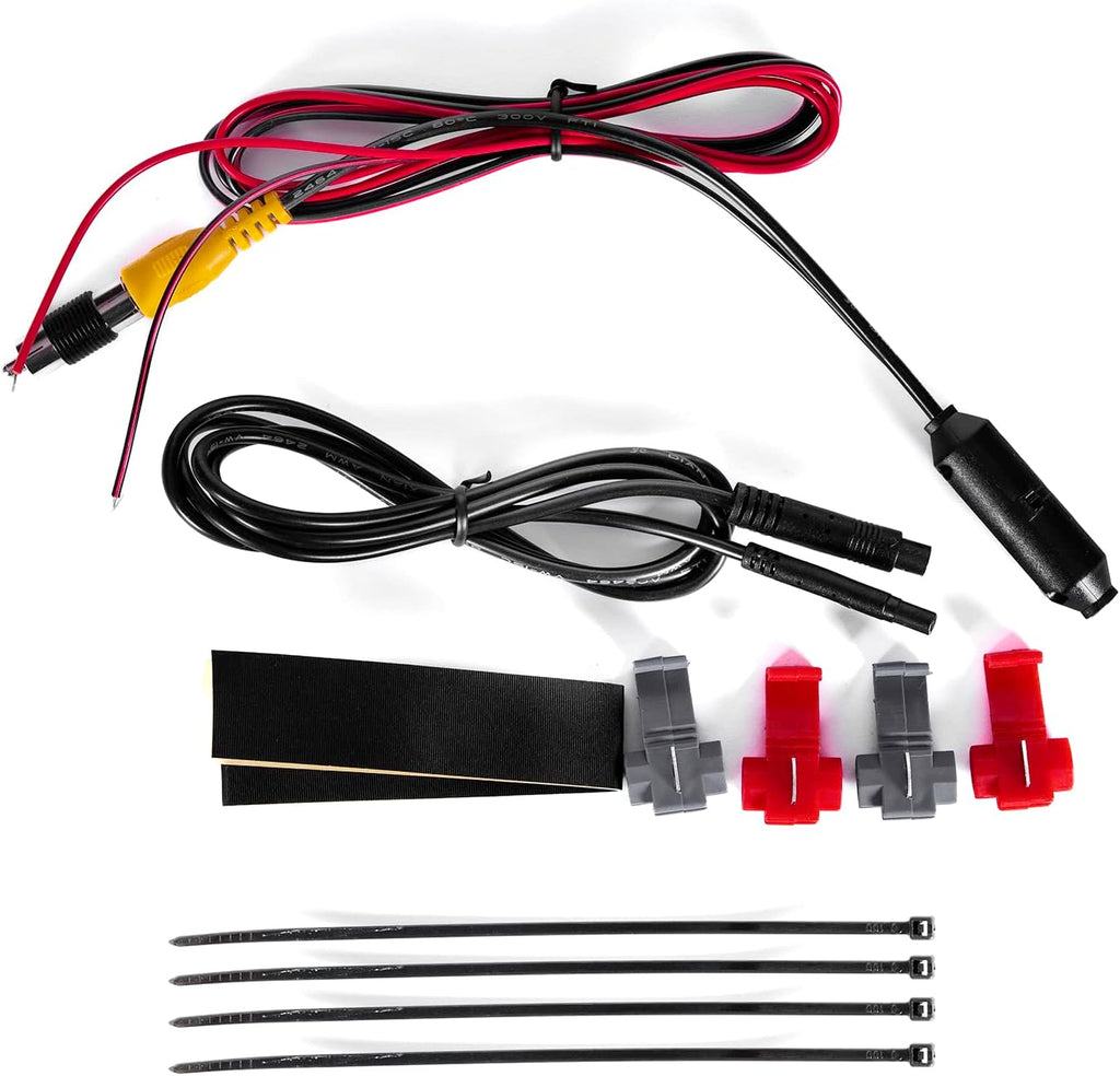 Master Tailgaters RCA Side Cameras - Right & Left (2 Pack) | Turn Signal Activated | Reversible Image | Universal Fit for Cars, Trucks, RVs