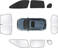 8pcs Car Window Shades for Toyota Corolla Cross2022-Present-Not Corolla Accessories,Windshield Side Rear Full Sunshade,Sun Visor UV Blocking, Privacy Protection and Blackout for Camping Outdoor