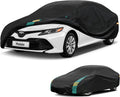 Full Exterior Covers Waterproof All Weather for Sedan & Coupe, Universal Fit for Corvette, Porsche 911, Honda Civic, Toyota Corolla, etc. Rain Winter Sun Protection.(Length: 179"-185")