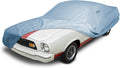 iCarCover Custom Car Cover Compatible with Mustang 1974-1978, Waterproof All-Weather Rain Snow UV Sun Protector Full Exterior Indoor Outdoor Car Covers, 1-Tone (Solid Gray)