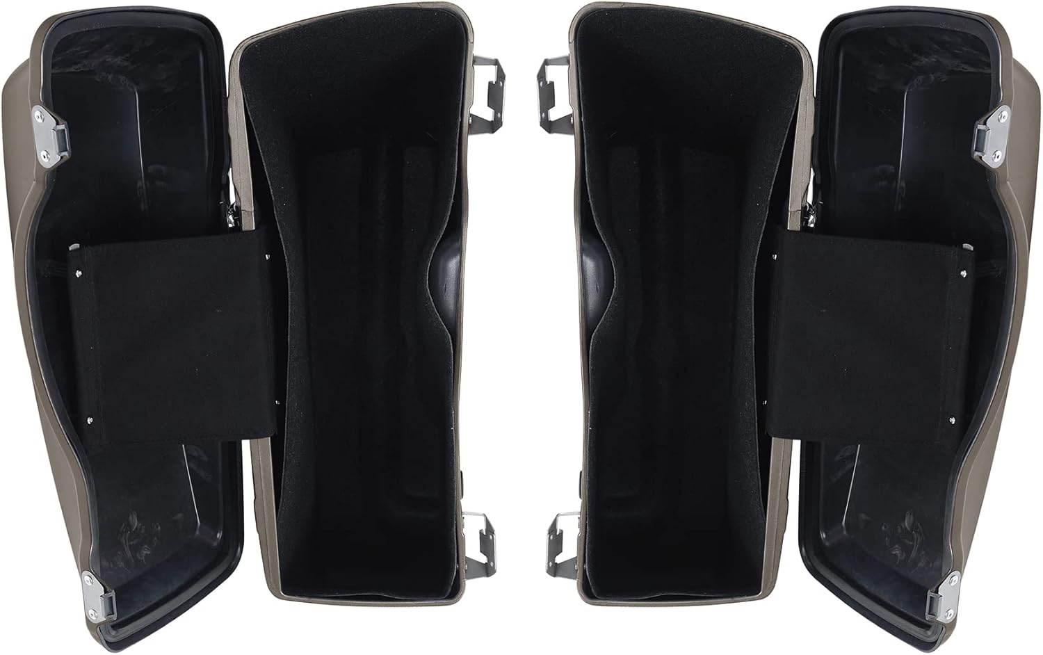 Green-L Hard Saddlebags Fit for Harley Touring Electra Glide Street Glide Road Glide King 1994-2013