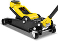 DNA MOTORING Low Profile Hydraulic Trolley Service/Floor Jack, 4 Ton (8000 lbs) Capacity, Lifting Range 4.5"-20", Yellow, TOOLS-00307-YL