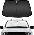 ARISMOTOR Windshield Sun Shade for Ford F-150 F150 2021-2025, Custom Fit Foldable Front Window Sunshade Sun Visor Protector, Block UV Rays Keep Your Car Cooler