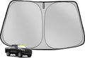 Windshield Sun Shade for 2023-2025 Che-vro-let/Chevy Colorado Foldable Sun Sunshade for Car Front Window Blocks UV Rays and Heat Automotive Interior Protector Custom Fit Accessories