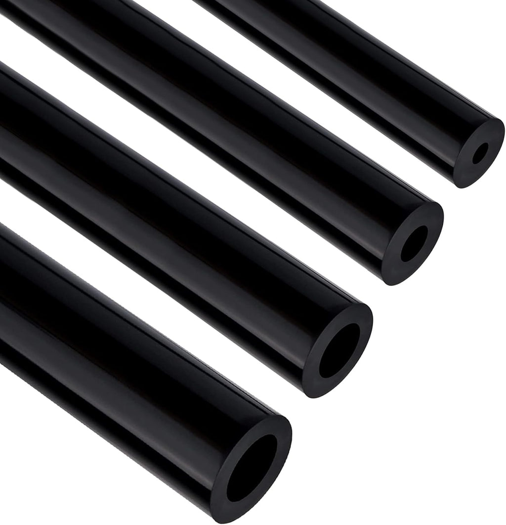 EVIL ENERGY 5/32 1/4 5/16 3/8 Silicone Vacuum Tubing Hose Line Kit 5FT 4PCS 130PSI Max Pressure (4mm 6mm 8mm 10mm)