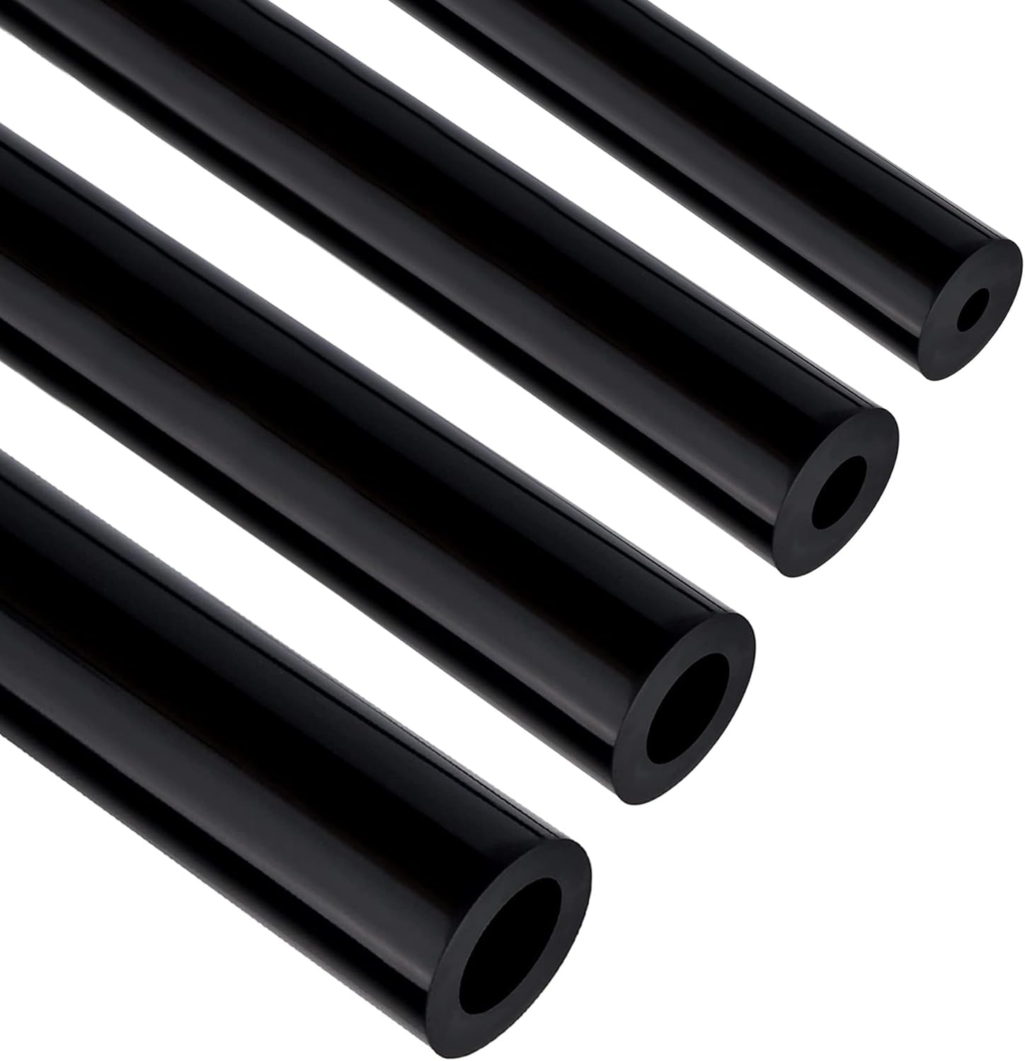 EVIL ENERGY 5/32 1/4 5/16 3/8 Silicone Vacuum Tubing Hose Line Kit 5FT 4PCS 130PSI Max Pressure (4mm 6mm 8mm 10mm)