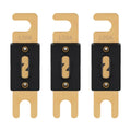 120A ANL Fuse 120 Amp Inline Blade Fuses 32V for Car Audio Inverter Automotive Stereo (Pack of 3 pcs)