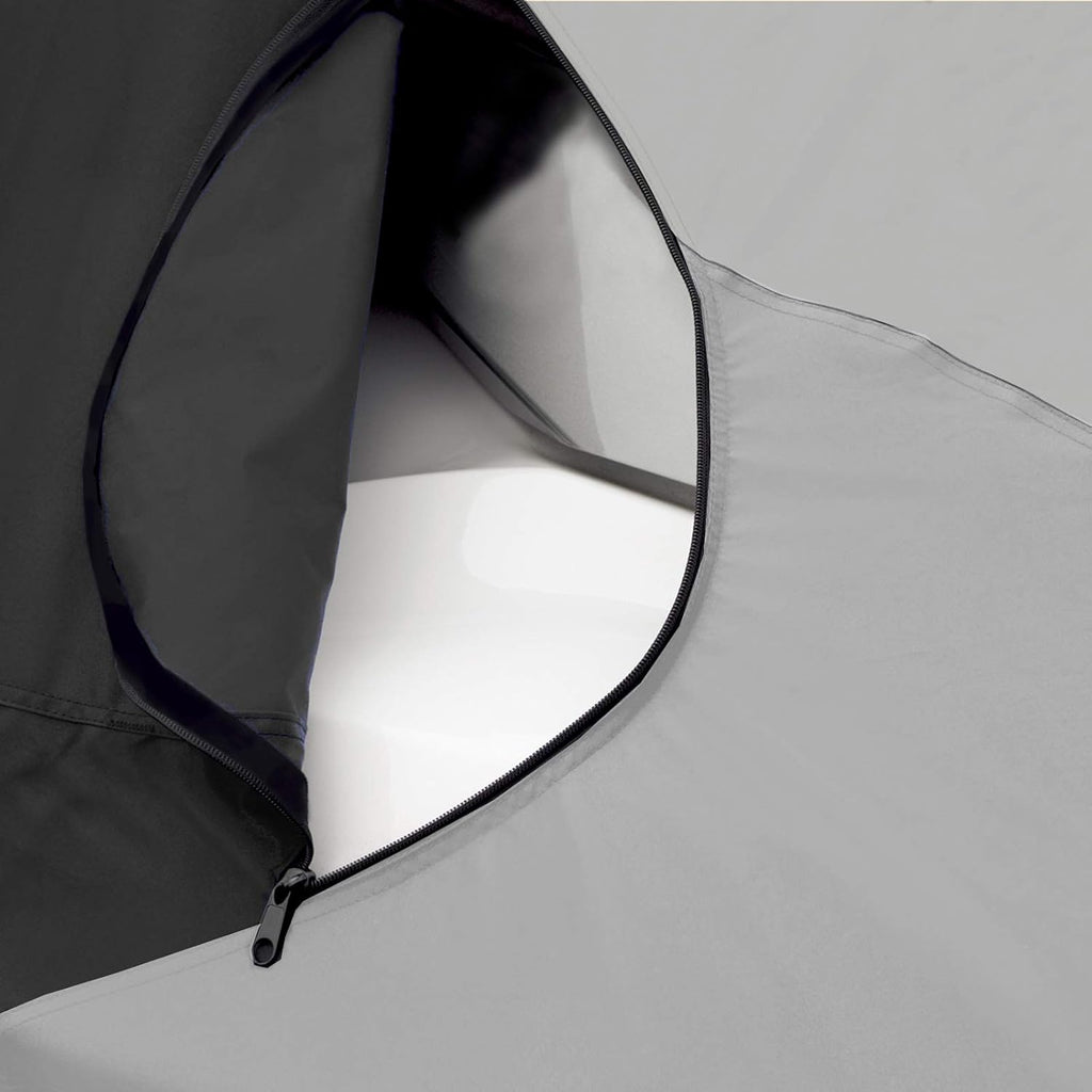 Trailerable Jet Ski Cover, Waterproof Marine Grade 600D Heavy Duty Polyester PWC Cover Gray/Black Color Fits from 96"-102" 1 Seater