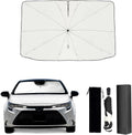 Umbrella Sunshade for Toyota Corolla Accessories 2025, Foldable Windshield Cover Sun Shade Umbrella Visor with UV Block Windshield Heat Insulation Protection (for Toyota Corolla 2020-2025)