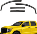 Extra Durable Window Deflectors in-Channel Window Visors Rain Guards Fit for Nissan Titan XD 2016-2025 Crew Cab, Sun Visors, Wind Vent for Shades, Exterior Car Accessories - 4pcs. AG0750