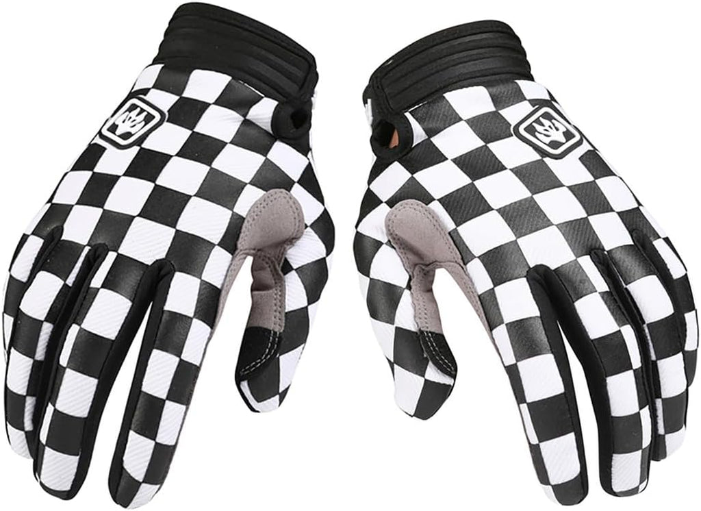 Dirt Bike Motorcycle Gloves for Men Women Finger Touchscreen Motorbike Gloves for BMX ATV MTB Riding, Road Racing, Cycling, Climbing, Motocross