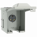 30 Amp RV Power Outlet Box, NEMA TT-30R 125V RV Outdoor Electrical Receptacle Panel, Weatherproof, for RV Camper Travel Trailer Electric Car Generator