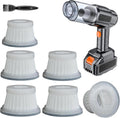 6 Pack Hepa Filters Compatible with MBNGF Car Vacuum Cordless, Model X9 ULTRA, Handheld Car Vacuum Filters Works with MBNGF Mini Vacuum.(Filters Only)