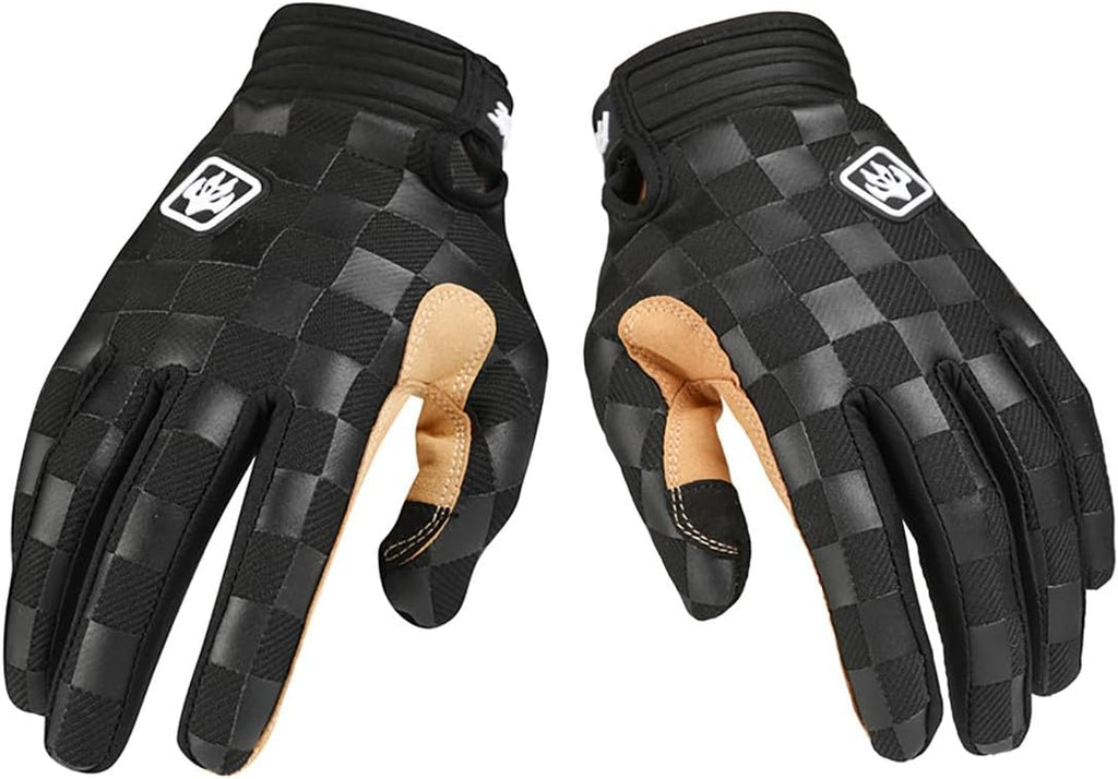 Dirt Bike Motorcycle Gloves for Men Women Finger Touchscreen Motorbike Gloves for BMX ATV MTB Riding, Road Racing, Cycling, Climbing, Motocross