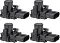 4pcs PDC Bumper Parking Aid Assist Sensor Backup Reverse Radar Replacement Kit - Compatible with 2011-2017 Toyota Sienna Lexus 2010-2013 GX460 2010-2012 RX350 RX450h - 89341-48010 89341-60030