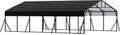 20' x 30' x 8.5' Heavy Duty Metal Carport with Galvanized Steel Roof, Steel Carport Kits Outdoor with Metal Roof, Galvanized Car Shelter for Tractors, Pickup, Boat, Car