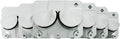 Ultimate Ski & Snowboard Wall Rack | Secure, Non-Slip Storage | Fits Any Ski/Board | Garage Organization | Ski Storage Rack | Snowboard Storage Rack | Winter Gear Organizer | 6 Pck