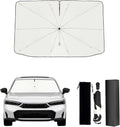 Umbrella Sunshade for Honda Civic 2025 2024 2023 2022 Accessories, Foldable Windshield Cover Sun Shade Umbrella Sun Visor UV Block Windshield, Ice Nano (for for Honda Civic 2022-2025