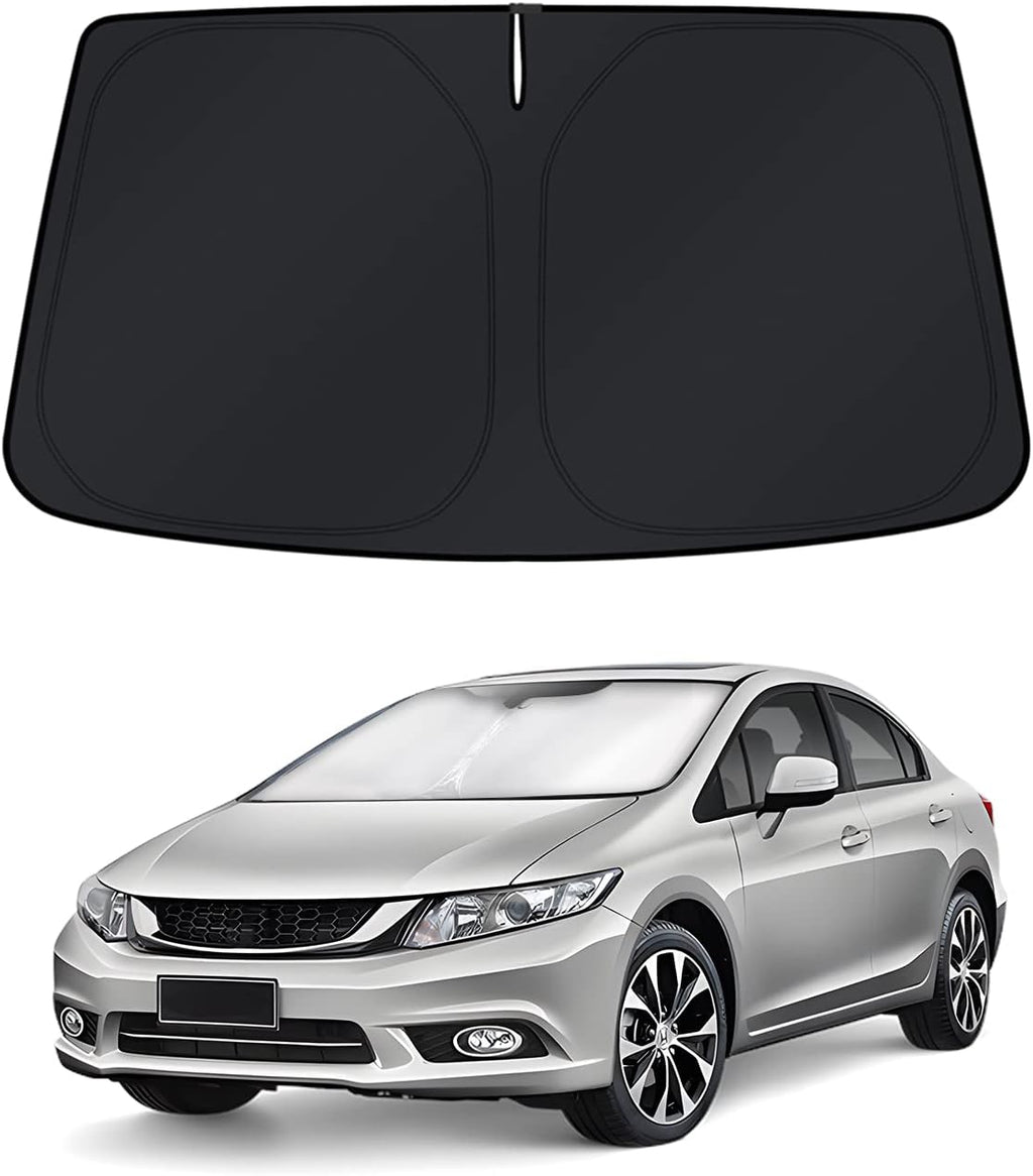 KUST Windshield Sun Shade for 2019-2024 2025 Audi A7 Accessories Window Shade Sun Visor Cover Foldable Blocks UV Rays Keep Your Car Cooler