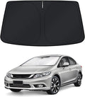 KUST Windshield Sun Shade for 2019-2024 2025 Audi A7 Accessories Window Shade Sun Visor Cover Foldable Blocks UV Rays Keep Your Car Cooler