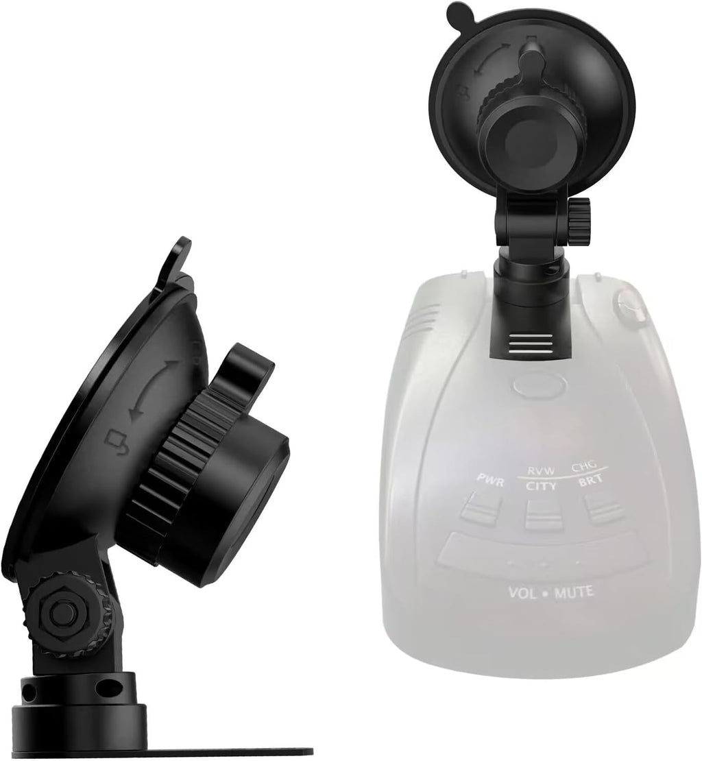 Radar Detector Mount,Car Radar mounting Bracket Suction Cup Holder,Windshield and Dashboard Radar Detector Suction Mount,for Cobra Escort Beltronics,Easy to Install