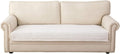 Eismodra Couch Cover,Sectional Couch Covers,Sofa Covers for 3 Cushion Couch,Anti-Slip Sofa Slipcovers for Dogs Cats Kids Loveseat Recliner L Shaped Armrest Backrest,White 36''x94''(Only 1 Piece)