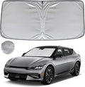 KAYZT Windshield Sun Shade for 2022-2025 2026 Kia EV6 Foldable Sunshade Front Window Custom Fit Car Accessories