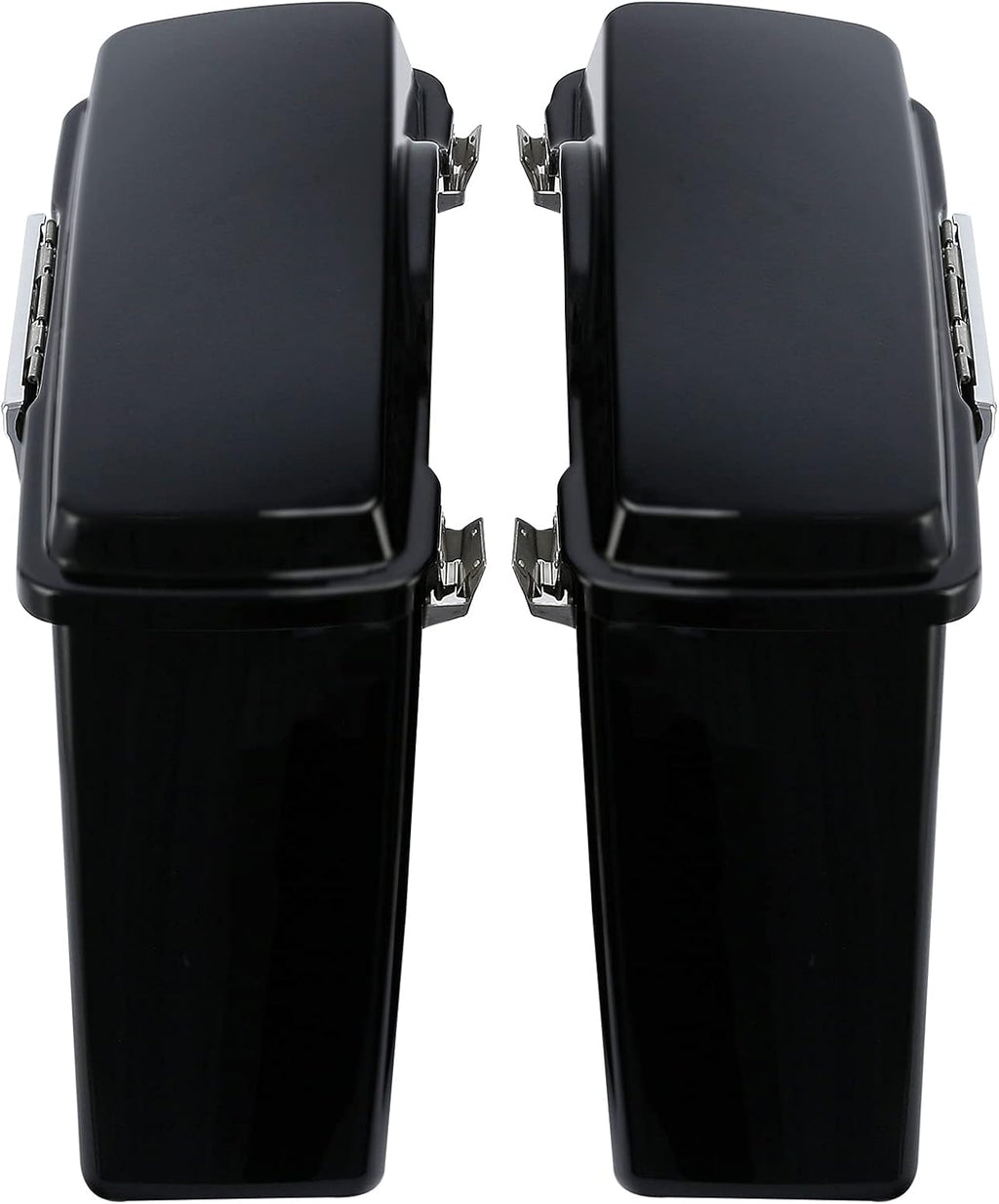 Green-L Matte Black Hard Saddlebags Fit for Harley Road King Street Glide Electra Glide Ultra 1994-2013 Touring Models
