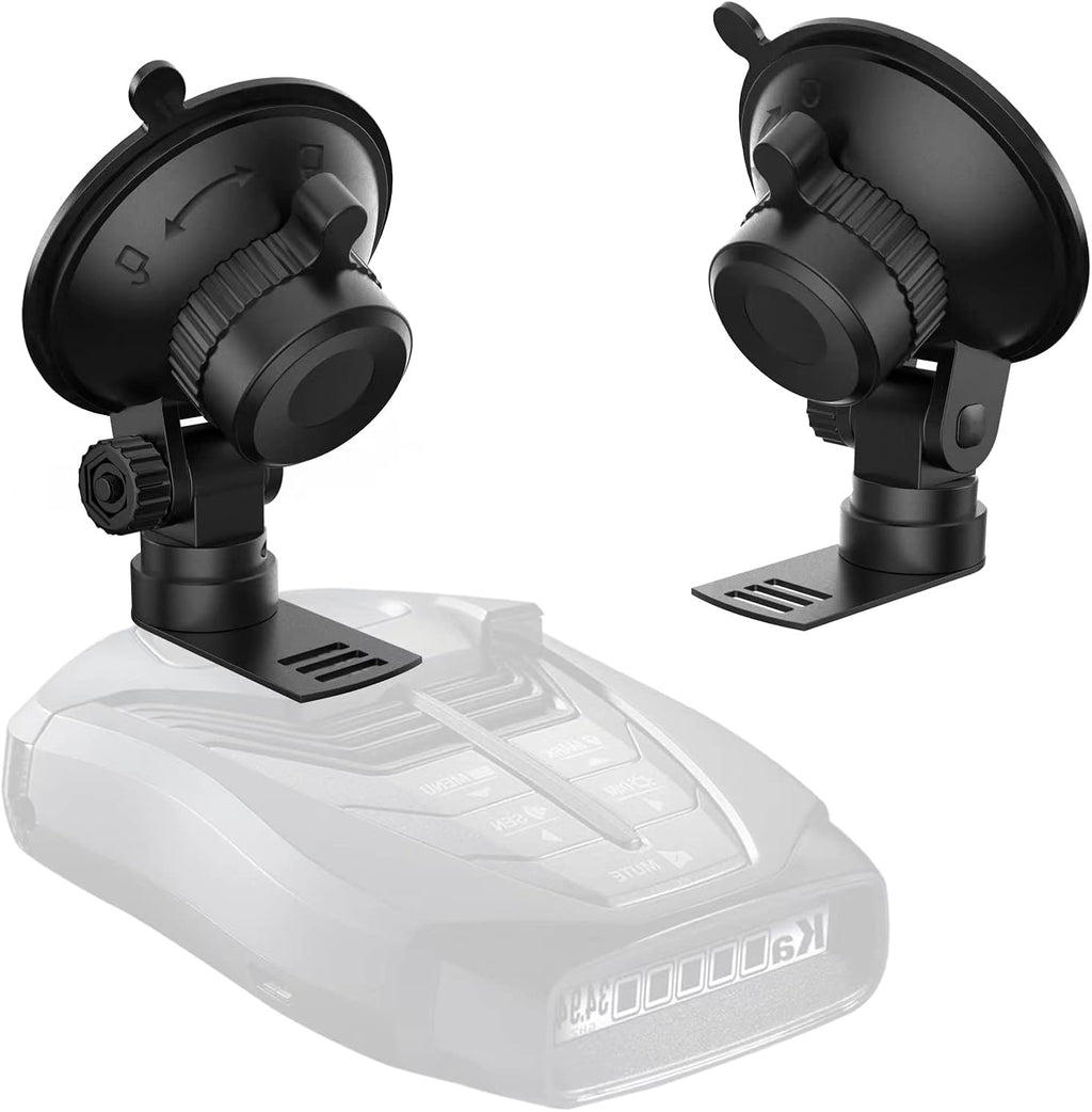 Radar Detector Mount,Car Radar Mounting Bracket Suction Cup Holder,Windshield and Dashboard Radar Detector Suction Mount,for Cobra Escort Beltronics,Easy to Install