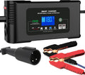 Golf cart Battery Charger, 48V 13A and 36V 18A Trickle Charger,48 Volt cart Golf Charger,for 48 Volt Club Golf Car,Lithium,LiFePO4,Lead-Acid AGM/Gel/SLA..Battery Chargers,3 Pin Round Plug