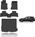 KELCSEECS Floor Mats & Cargo Liner Custom for Benz GLC 300 350e 43 AMG 2025 2024 2023 TPE Car Mats Floor Liners Automotive Trunk Mat GLC All Weather Trunk Liner Black