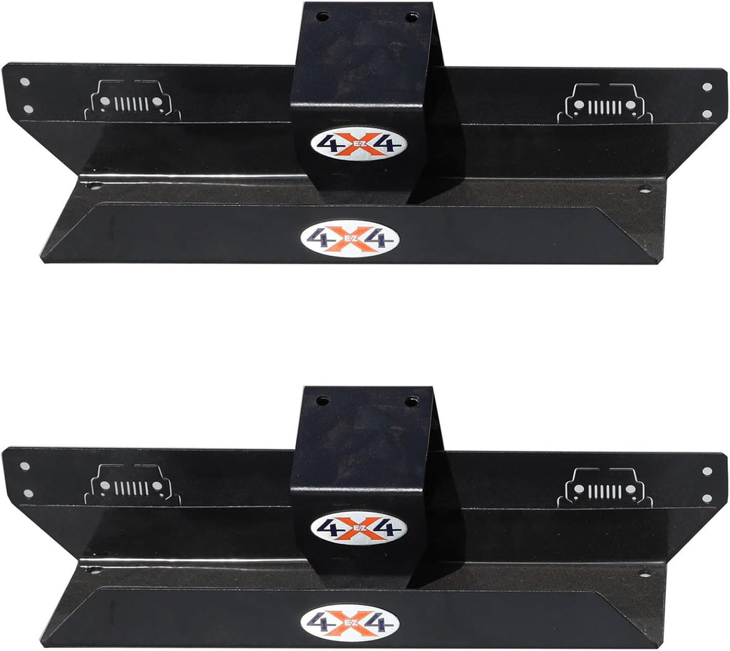 EZ4x4 Garage Wall Freedom Panel & Wrangler Door Storage Hangers Combo Kit, Heavy Duty Metal Storage Holder Bracket Compatible with JL, JLU & JT
