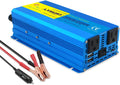 LVYUAN 1000 Watt Pure Sine Wave Inverter 24V to 110V / 120V DC to AC with U.S. Outlet, USB Charger Ports, Car Power Inverter for Vehicles, RV, Outdoor, Home