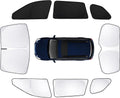 8pcs Car Window Shades for Subaru Outback Wagon 2010-2014 Accessories,Windshield Side Rear Full Sunshade,Sun Visor UV Blocking, Privacy Protection and Blackout for Camping Outdoor