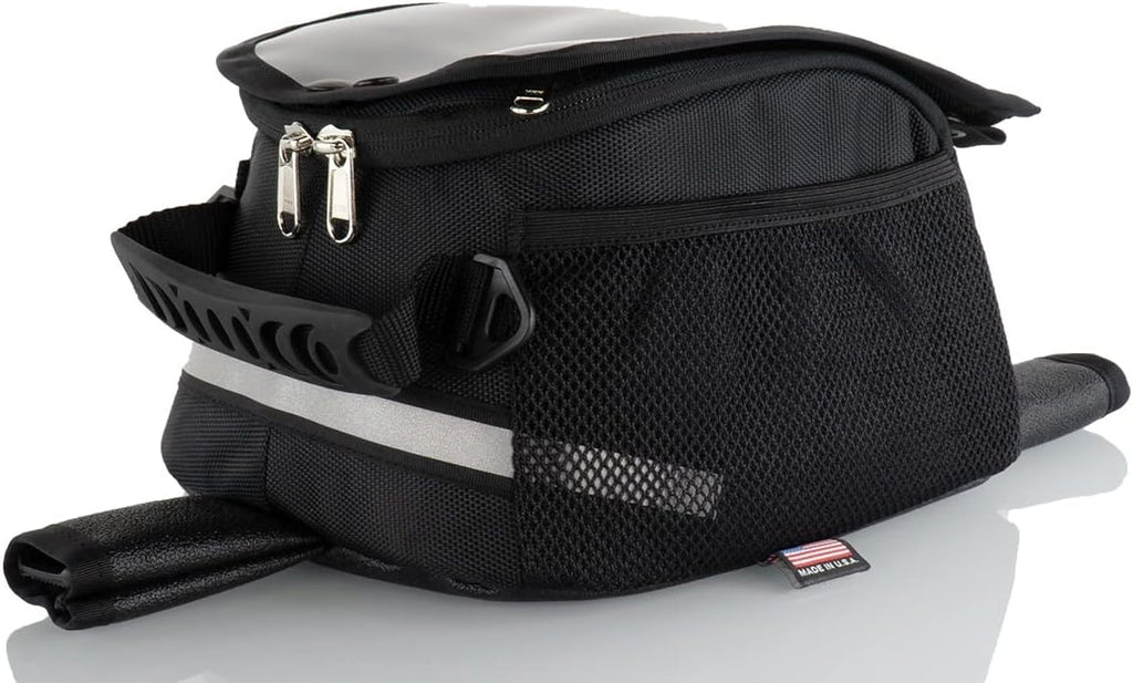 409M Magnetic Tank Bag - Water-Resistant, Tear-Resistant, Industrial Grade Ballistic Nylon with Anti-Scratch Rubberized Polymer Bottom, Super Strong Neodymium Magnets