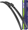 AJK Front Windshield Wiper for Mazda 6 2018 2019 2020 2021, Original Equipment Window Wipers Blades, Conventional, Vehicle Specific Fit, Pack of 2